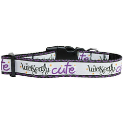 Wickedly Cute Nylon Dog Collar XS