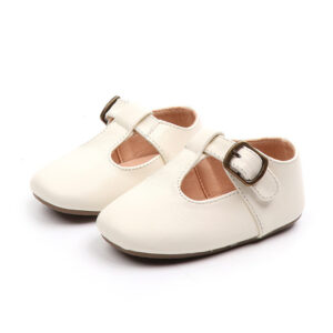 Color: White, Shoe size: 30 - Princess Single Shoes Baby Soft-Soled Toddler Shoes