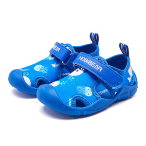 Color: Blue, Size: 23 - 2021 Summer New Girls Baby Soft Sole Children's Sandals