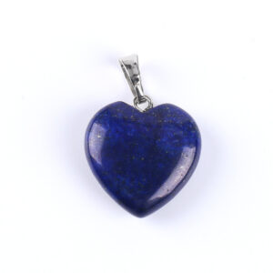 Color: Lapis lazuli, style: Pendant - Love stone pendant necklace