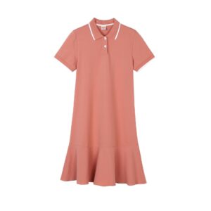 Color: Pink dress, Size: Mom M - Parent-child Outfits A Family Of Three Mother And Daughter Net Red Dresses Four Nursery Class Clothes