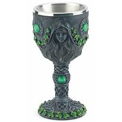 Maiden, Mother & Crone chalice 7 1/2"