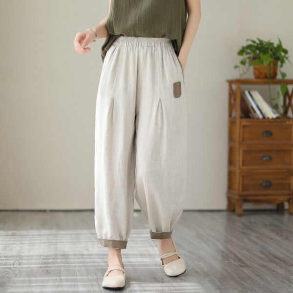Loose Large Size Slimming High Waist - Image 7