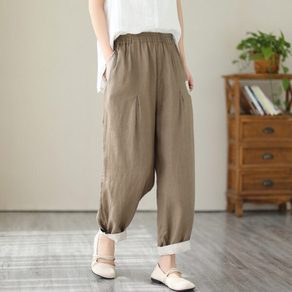 Loose Large Size Slimming High Waist - Image 9